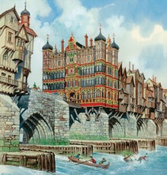 London Bridge painting